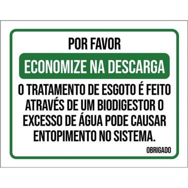 Imagem de Kit 3 Placas - Economize Na Descarga Biodigestor