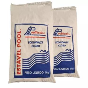 Imagem de 2 Kg Elevador de Alcalinidade para Piscina Pooltecnica  Bicarbonato de