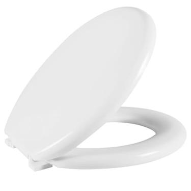 Imagem de Assento SanitáRio Almofadado Universal | Tampa Oval Macia Para Maior Conforto(Branco)