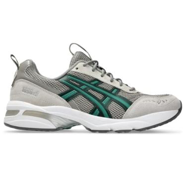Imagem de Asics Tênis esportivo unissex GEL-1090v2, Cinza/verde jaspe, 13.5 Women/13.5 Men