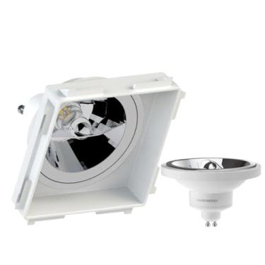 Imagem de SAVE ENERGY - Spot Emb No Frame + Lâmpada Ar111 Led 12w 4000k