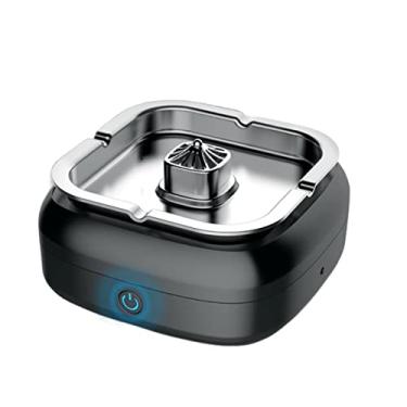 Imagem de Cinzeiro de cinzeiro anti-mosca purificador de ar cinza doméstico sala de estar escritório quarto cigarro cinzeiro externo