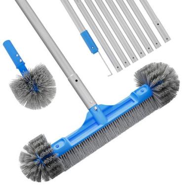 Imagem de Conjunto de escovas de piscina TidyMister Prime Series 20" com escova 