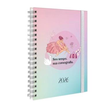 Imagem de Agenda Planner Semanal Plus 2026 Voalá Romantic Coreografia