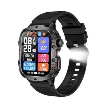 Imagem de Relógio Inteligente Esportivo Masculino De 1,81 Polegadas HD Com Chama