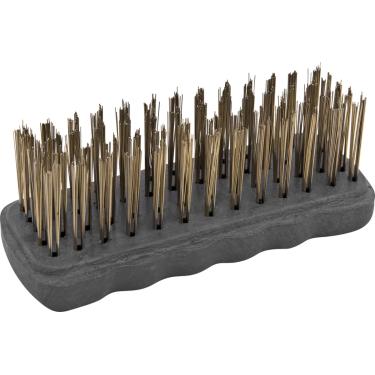 Imagem de Escova manual sem cabo aço carbono cepa plástico - Nove54