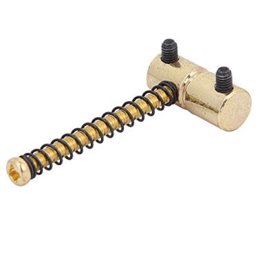 Imagem de RiToEasysports Conjunto de Substituição de Ponte de Baixo Elétrico de, Fácil de Instalar, Acessórios de Instrumento Musical de 4 Peças (Ouro)