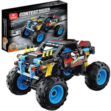 Imagem de Monster Truck Blocos de Montar Racing Car 198 Peças - Castela