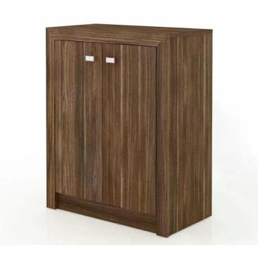 Imagem de Balcão 02 Portas Para Escritório Me4103 Nogal Nogal - TECNO MOBILI