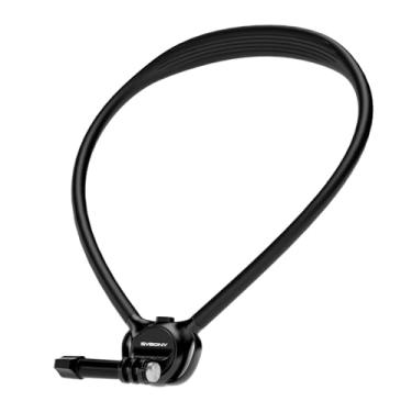 Imagem de SVBONY Suportes de pescoço com almofada de ar para GoPro Hero 13/12/11/10/9, Insta 360 X5/X4/X3/Ace Pro 2, DJI Osmo 360 Action 3/4/5 Pro, alça ajustável no peito e suporte de pescoço para primeiro