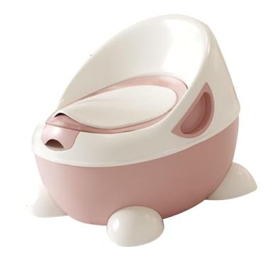 Imagem de Generic Penico para bebê, Bordas Lisas, Base Sólida, Formato Bonito, Alça Conveniente, Vaso Sanitário Infantil, Ajustável Confortável para a Vida Diária (Rosa)