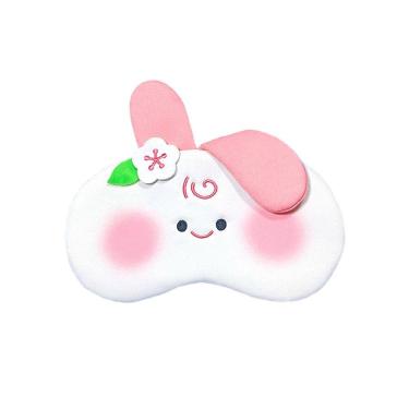 Imagem de Máscara de dormir Cute Bunny Cartoon Máscara de olhos de pelúcia