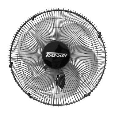 Imagem de Ventilador de Parede 50 cm Preto Vitalex Bivolt Oscilante GF-120