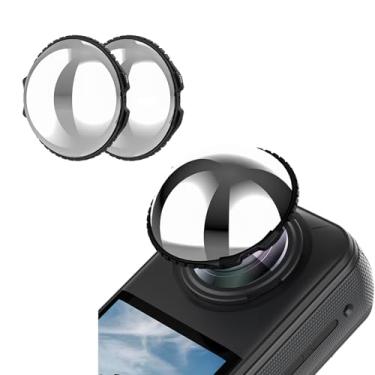 Imagem de Protetor de lente com filtro de densidade neutra ND para opções Insta360 X5 - ND16/ND32/ND64, vidro óptico multi-revestido, acessórios de filtro de lente de câmera esportiva resistente à água (ND64)