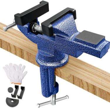 Imagem de Base giratória de 360 Table Vise COLCUT de 3,1 polegadas para marcenar