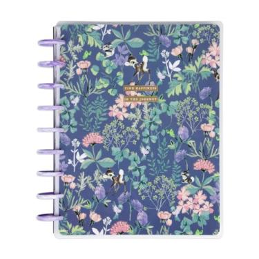 Imagem de Agenda Happy Planner Disney Disc-Bound de 12 meses, julho de 2024 a junho de 2025, diária, semanal, mensal, tamanho clássico, layout vertical, primavera Bambi, 12 divisórias, roxo, 17,78 cm x 24,5 cm