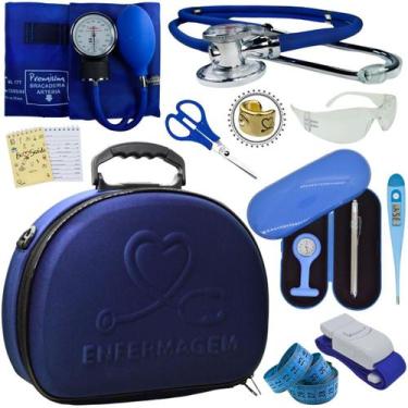 Imagem de Kit Fisioterapia Maleta Goniometro Martelo Buck Completo - Love Saude,