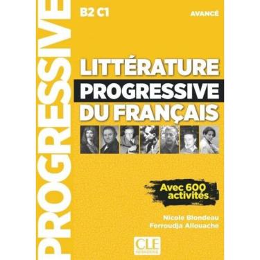 Imagem de Littérature Progressive Du Français - Niveau Avancé (B2/C1) - Livre