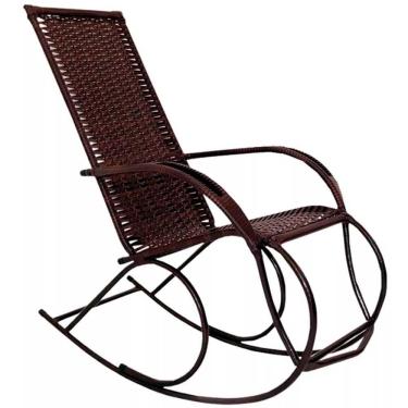 Imagem de Cadeira De Balanço Para Jardim, Edícula Trama Tabaco