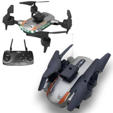 Imagem de Drone Dobrável WRJ-12616 4K Full HD Dual Câmera GPS Sensor De Obstáculos 2 Baterias