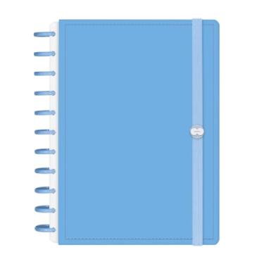 Imagem de Caderno Iscool Disc Inteligente 140 Folhas Solid Colors Azul Claro G+