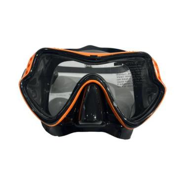 Imagem de Máscara de Mergulho com Snorkel - Adulto, Silicone, à Prova d'Água e c