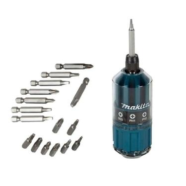Imagem de Conjunto De Chave Manual Com Bit 18 Peças Makita