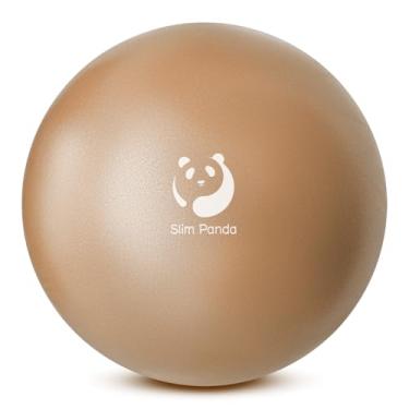 Imagem de Slim Panda Bola de Pilates, pequena bola de exercícios de 22 cm, mini bola de ioga anti-explosão para estabilidade, treino, barra, força do núcleo, fisioterapia, equilíbrio, alongamento