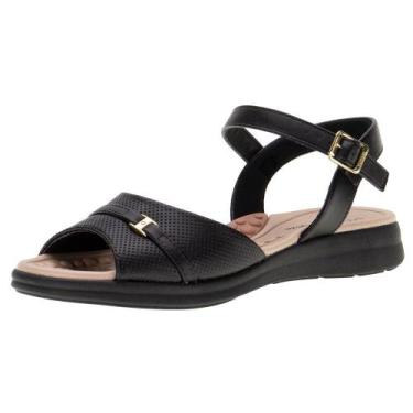 Imagem de Sandália feminina flat modare - 7174113, Preto 01, 38