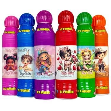 Imagem de Lucky Li’l Bingo Babies! Bingo Daubers for Adults - 3 oz. 6-Pack Assorted Colors Bingo Markers - Smooth & Even Application, Non-Drip & Quick-Dry Formula, Made with Dab-O-Ink