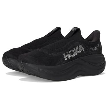Imagem de HOKA Tênis feminino Skyward sem cadarço, Preto/preto, 38