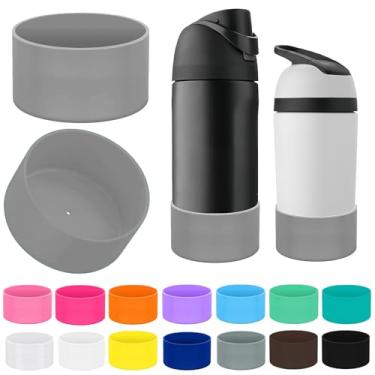 Imagem de Limotex 2 peças de botas protetoras de silicone compatíveis com Owala Kids 473 g e 396 g, acessórios para 340 g - antiderrapante, resistente a arranhões, adequado para escola, ao ar livre, fácil