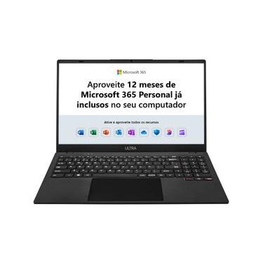 Imagem de Notebook, Windows 11 Home, Tela 15,6 Pol HD, Celeron N4020C, Memória 4GB/128GB, Microsoft 365, Ultra - UB261 UB261