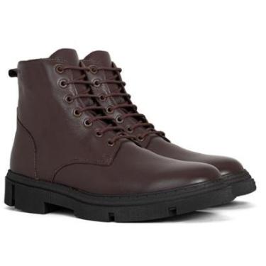 Imagem de Bota Masculina Ferracini 24h Casual Aston Couro Cadarço Urbano Conforto 5905-689-Masculino