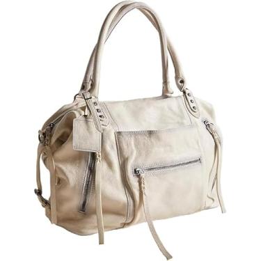 Imagem de kengvo Sacola feminina Emersons Bolsa de ombro com alça superior High Street City Bowling Y2k Sacola moderna bolsas de mão