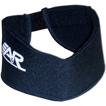 Imagem de A&R Sports Protetor de pescoço de hóquei, infantil, preto