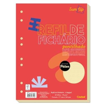 Imagem de Caderno Colegial Pontilhado Perfurado Papel Polen 40 Folhas