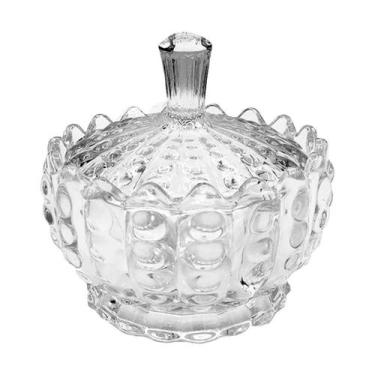 Imagem de Bomboniere Vidro 16X15Cm Transp Blase - Ricca Houseware