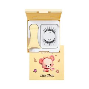 Imagem de Cílios Magnéticos Naturais E Espessos Para Meninas, Reutilizáveis, Sem
