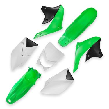 Imagem de Kit Plástico Carenagem Amx Kawasaki Klx 450r 2008 Em Diante
