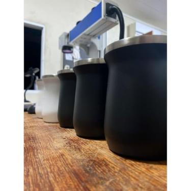 Imagem de Cuia De Aço Inox Copo Erva 240 ml