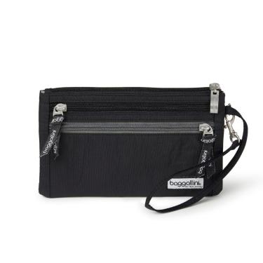 Imagem de baggallini Organizador de moedas RFID, Preto, One Size