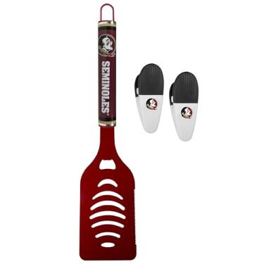 Imagem de Siskiyou NCAA Florida State Seminoles Logo Spatula/Chip Clips, tamanho único, cores do time