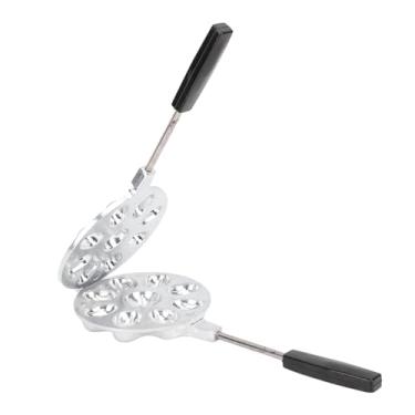 Imagem de Naroote Forma de Biscoito Versátil Em Forma de Noz, Liga de Alumínio, para Cozinha Doméstica, Fogão a Gás, Bolos, Waffles, Biscoitos, Noz, Conjunto para Uso Familiar