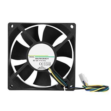 Imagem de Estink 80mm 4 Pin Fan PC CPU Fan DC12V 0.41A CPU Cooling Computer Case Cooler Ventilador de Refrigeração do Computador 80 * 80 * 25mm PWM Controle de Temperatura Inteligente