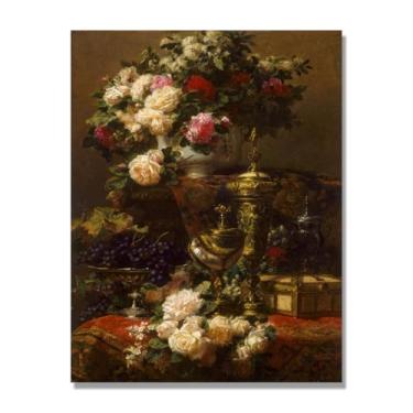 Imagem de Arte de parede colorida de especiarias e colher de tempero | Decoração de cozinha vintage | Arte moderna para casa e sala de jantar. B85. Tela somente 40 x 50 cm - 15,8 x 19,7 pol