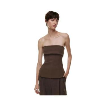 Imagem de Top Bandeau Sem Alças E Costas Descobertas Para Mulheres, Lingerie Sex