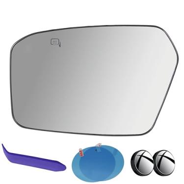 Imagem de EAP Vidro retrovisor lateral do motorista compatível com Ford Fusion 2006-2010, Lincoln MKZ 2007-2010, Mercury Milan 2006-2010, aquecido sem escurecimento automático, 6E5Z17K707B, 9E5Z17K707B