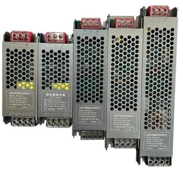 Imagem de Transformador De Luz LED Ultra-Fino 60W 120W 300W 400W DC12V 24V Adapt