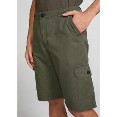 Imagem de Bermuda Hering Cargo Em Sarja Masculina-Masculino